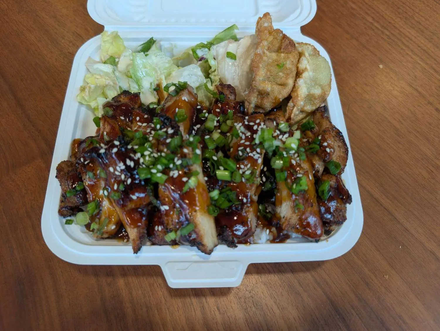 Teriyaki Chicken Plate at Flock Gangnam Station, Asian Restaurant in Portland
